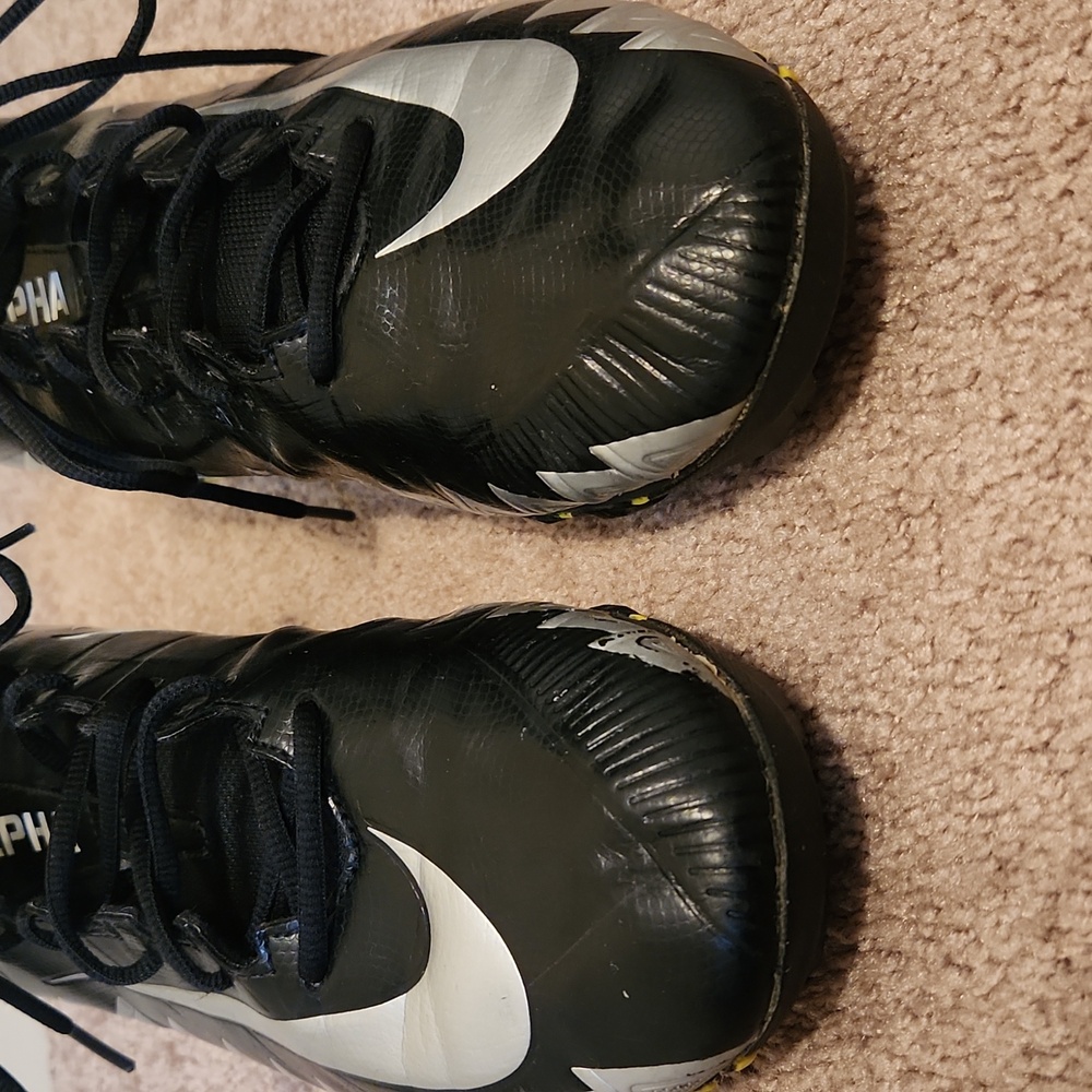 Nike Alpha Menace Shark Football Cleats, Mens 13W - Picture 3 of 10